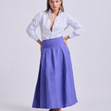 Pollera Victoria Lino Iris