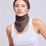 Bufanda Triangular Cashmere Chocolate