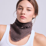 Bufanda Triangular Cashmere Chocolate