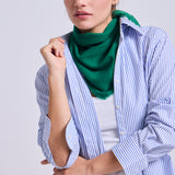 Bufanda Triangular Cashmere Verde