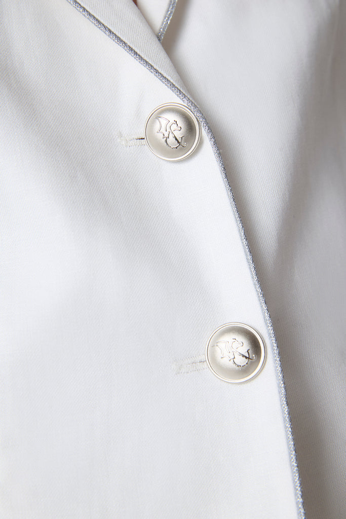 Blazer New Paris Lino Formentera Blanco