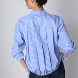Camisa Camelia Rayada Azul