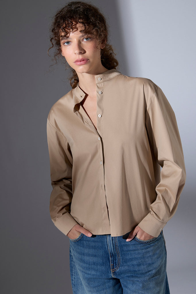 Camisa Camelia Beige