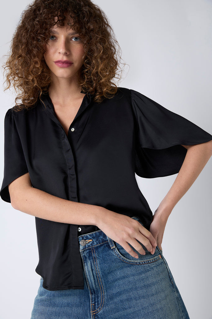 Blusa Mónaco Negra
