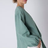 Blusa Eva Lino Verde
