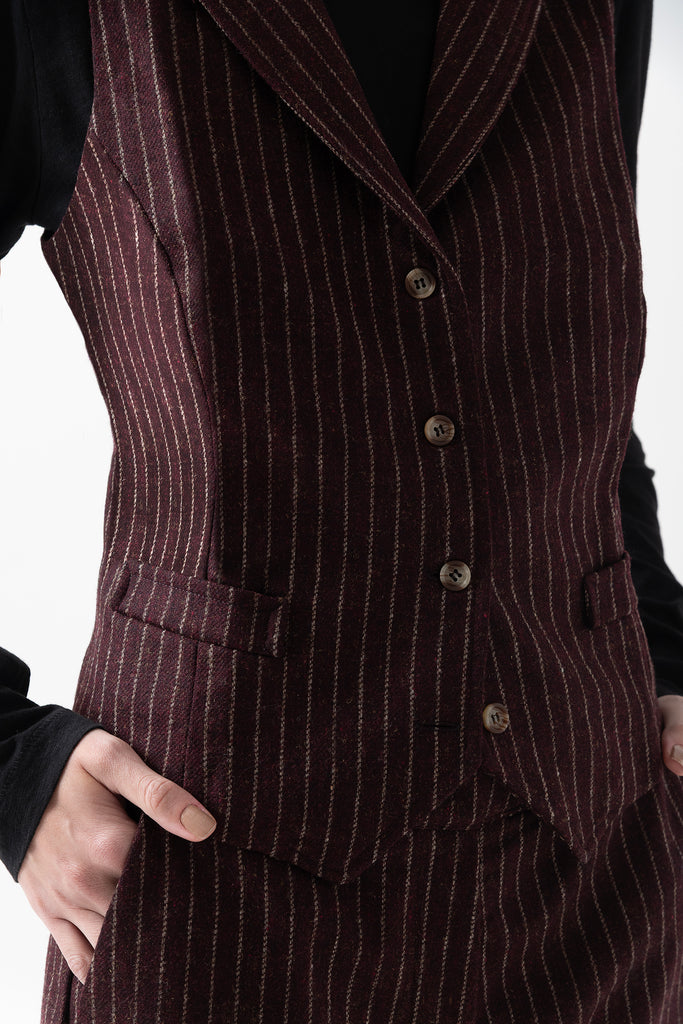 Gilet Oliver Diplomático Burdeo