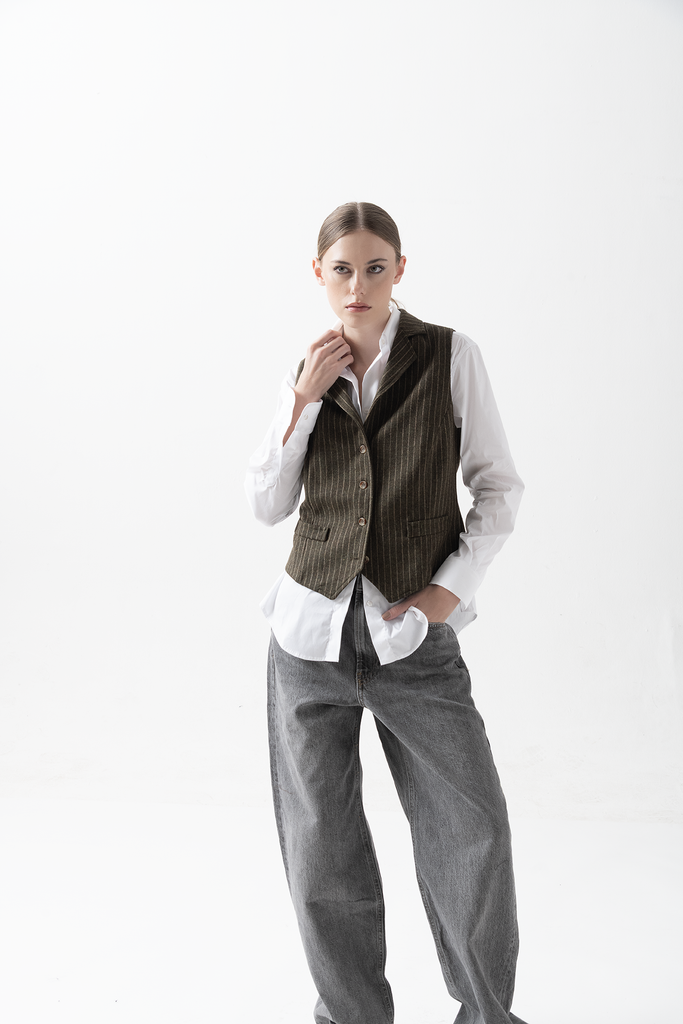Gilet Oliver Diplomático Verde