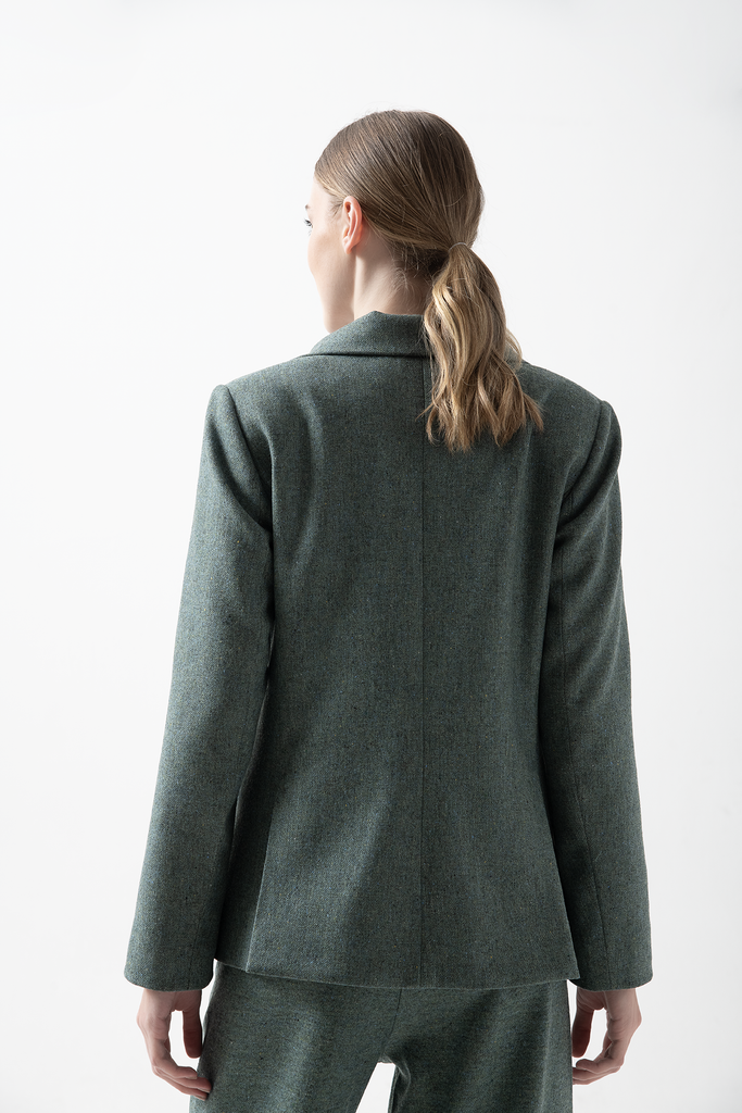 Blazer Vik Lana Aqua