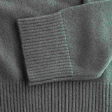 Sweater Cashmere Cuello Redondo Matcha