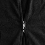 Hooded Zip Cashmere Negro