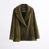 Chaquetón Boston Lana Virgen Verde