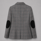 Blazer Roma Principe de Gales Gris