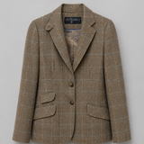 Blazer Roma Principe de Gales Camel