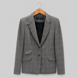 Blazer Roma Principe de Gales Gris